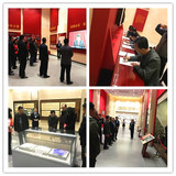 公司全體黨員參觀市黨紀教育基地